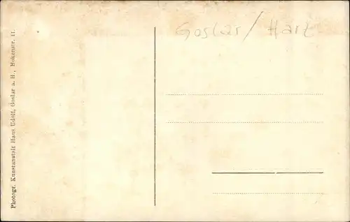 Foto Ak Goslar am Harz, Festumzug im Ort