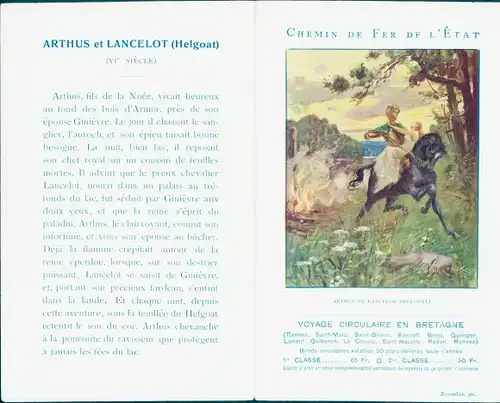Klapp Ak State Railway, Great Legends of Britain, Arthur und Lancelot