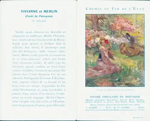 Klapp Ak State Railway, Great Legends of Britain, Vivianne und Merlin