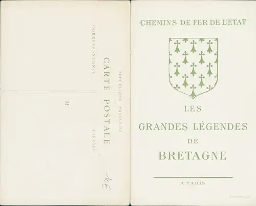 Klapp Ak Chemin de Fer de l&#39;Etat, Große Legenden der Bretagne, Herr Saint Yves und die Schneider