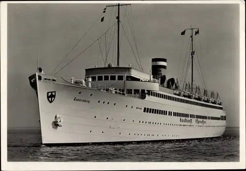 Ak TS Tannenberg, HAPAG Seebäderdienst GmbH