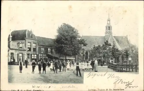 Ak Heemstede Nordholland Niederlande, Wilhelminaplein