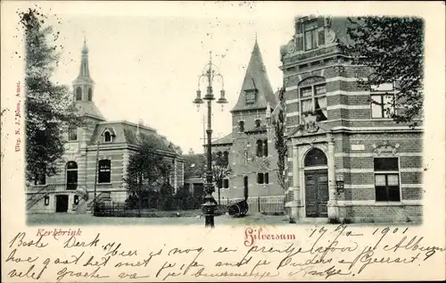 Ak Hilversum Nordholland Niederlande, Kerkbrink