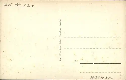 Ak Maassluis Südholland, Prinses Julianalaan, Molen