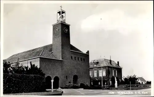 Ak Hem Venhuizen Nordholland Niederlande, R. K. Kerk