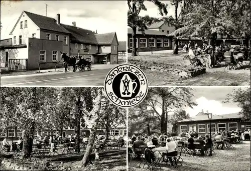 Ak Dänkritz Neukirchen in Sachsen, Konsum-Gaststätte Dänkritzer Schmiede