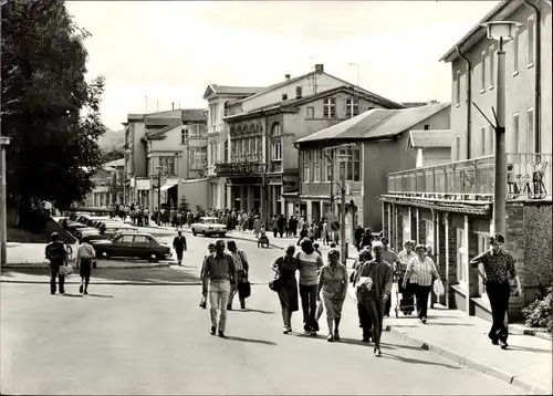 Ak Ostseebad Heringsdorf auf Usedom, Friedensstraße