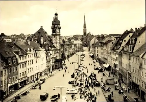 Ak Altenburg in Thüringen, Markt