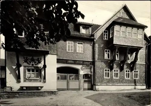 Ak Knobelsdorf Saalfelder Höhe Saalfeld an der Saale Thüringen, FDGB-Erholungsheim Alfred Lehr