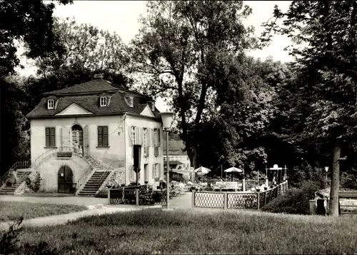 Ak Bad Lobenstein in Thüringen, Parkpavillon