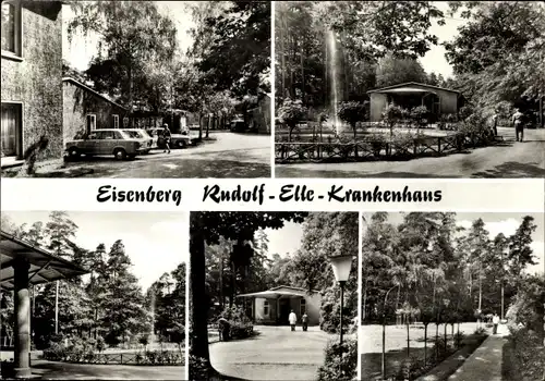 Ak Eisenberg in Thüringen, Rudolf-Elle-Krankenhaus