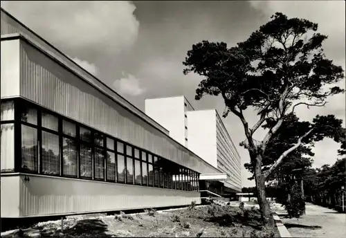 Ak Ostseebad Zinnowitz Usedom, Ferienheim Roter Oktober, FDGB Feriendienst IG Wismut