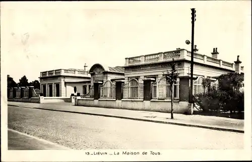 Ak Liévin Pas de Calais, Jedermanns Haus