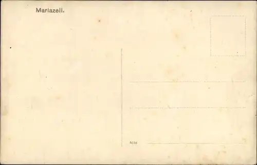 Ak Mariazell Steiermark, Gesamtansicht