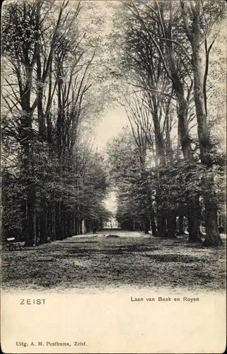 Ak Zeist Utrecht Niederlande, Laan van Beek en Royen