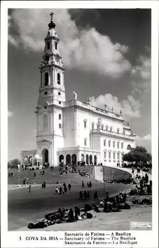 Ak Cova da Iria Fatima Portugal, eine Basilika