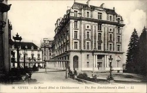 Ak Vittel Lothringen Vosges, L'Hôtel de l'Établissement