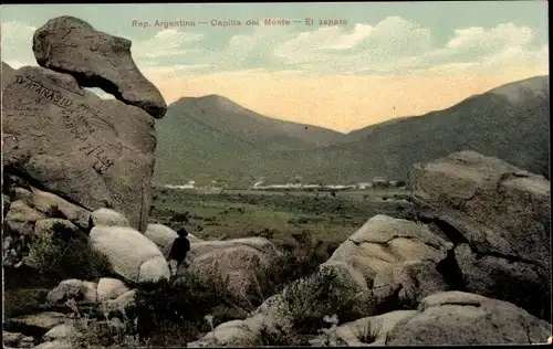 Ak Argentinien, Capilla del Monte, El zapato