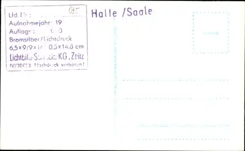 Foto Ak Halle an der Saale, Straßenansicht, Hochhäuser