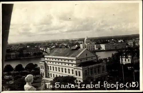 Ak Recife Brasilien, Th. Santa Izabel