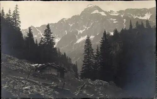 Ak Kandersteg Kanton Bern, Gasterntal, Bockenhorn