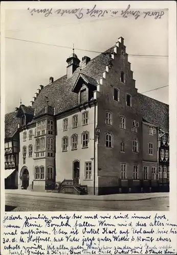 Ak Braunschweig in Niedersachsen, Bierbaumsches Haus