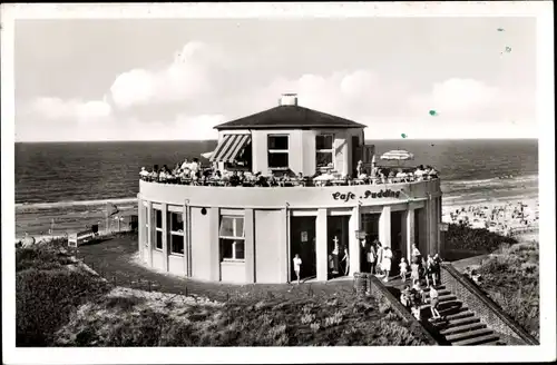 Ak Nordseebad Wangerooge in Ostfriesland, Café Pudding