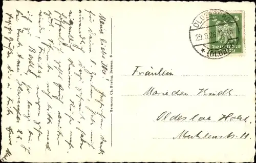 Ak Oldenburg in Oldenburg, Post