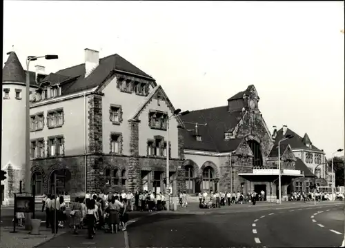 Foto Ak Lutherstadt Eisenach in Thüringen, Hauptbahnhof