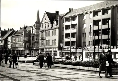 Ak Gotha in Thüringen, Neumarkt, Reisebüro, Straßenszene