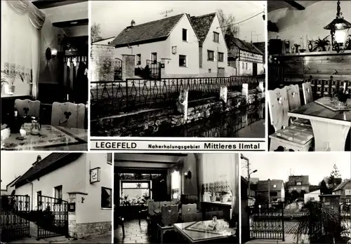 Ak Legefeld Weimar in Thüringen, Eiscafé