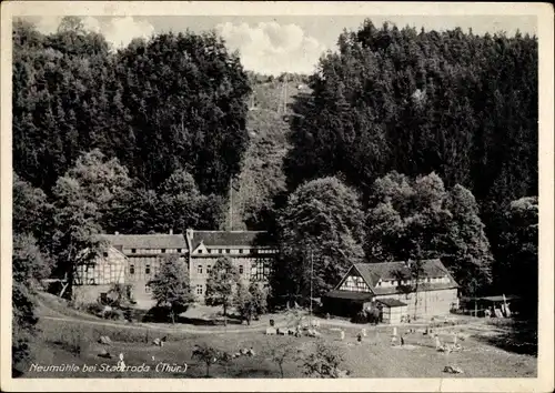 Ak Stadtroda in Thüringen, Zeitzgrund, Neumühle