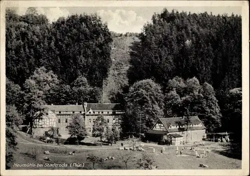 Ak Stadtroda in Thüringen, Zeitzgrund, Neumühle