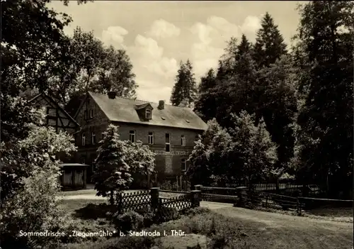 Ak Stadtroda in Thüringen, Gästehaus Ziegenmühle