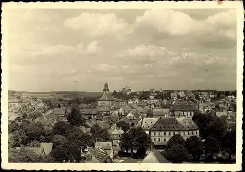 Foto Ak Simmern im Hunsrück, Panorama vom Ort