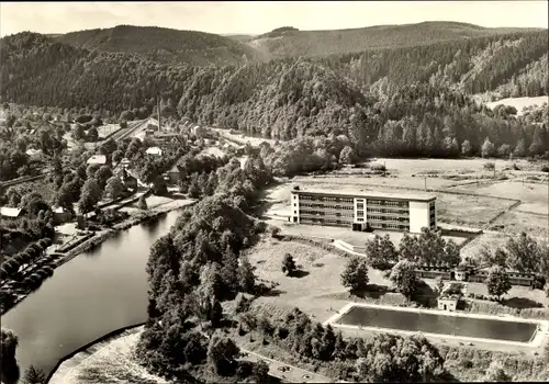 Ak Ziegenrück an der Saale Thüringen, Panorama