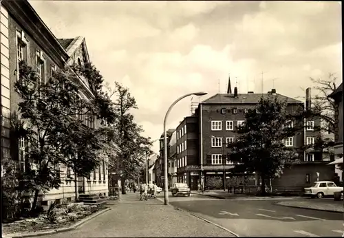 Ak Bitterfeld in Sachsen Anhalt, Straße der Republik