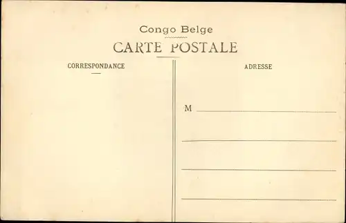 Ak Matadi DR Kongo Zaire, La Ligne du Chemin de fer de Matadi au kilometre 6