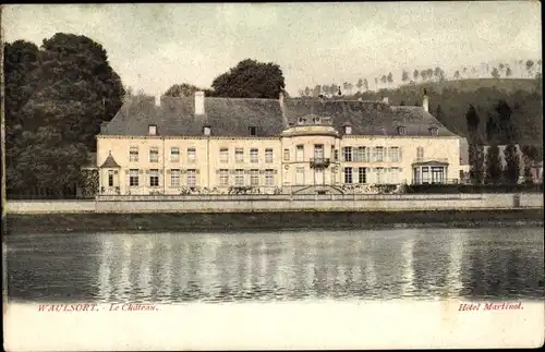 Ak Waulsort Hastière Wallonie Namur, Le Chateau