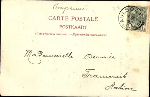 Ak Waulsort Hastière Wallonie Namur, Le Chateau