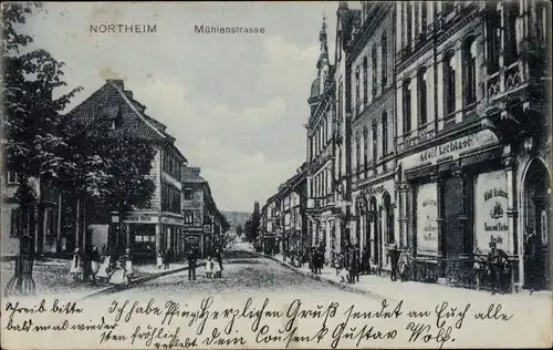 Ak Northeim in Niedersachsen, Mühlenstraße