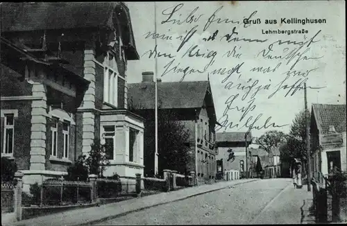 Ak Kellinghusen in Holstein, Lehmbergstraße