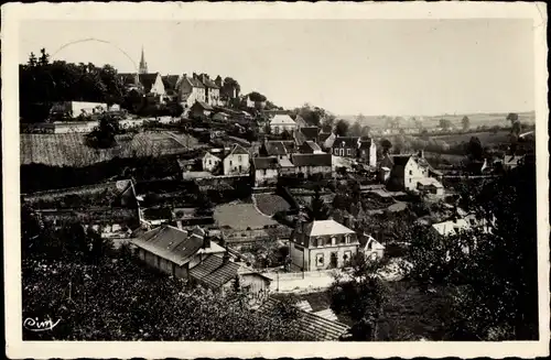 Ak Bourbon Lancy Saône et Loire, Teilansicht