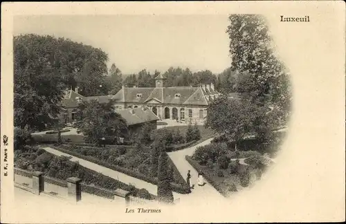 Ak Luxeuil les Bains Haute Saône, Die Thermalbäder