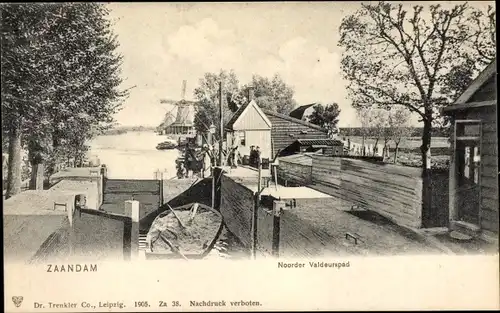 Ak Zaandam Zaanstad Nordholland, Noorder Valdeurspad