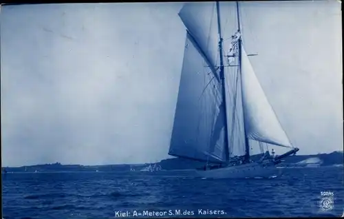 Ak Kiel, SMY Meteor, Kaiserliche Yacht, NPG 502 15