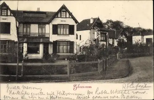 Ak Hilversum Nordholland Niederlande, Straßenpartie