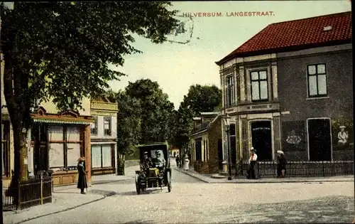 Ak Hilversum Nordholland, Langestraat