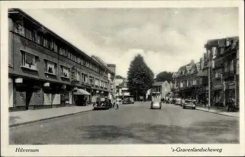 Ak Hilversum Nordholland Niederlande, 's Gravenlandscheweg