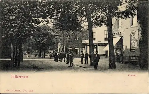 Ak Hilversum Nordholland Niederlande, Groest